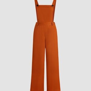 Cider Bold Orange Jumpsuit